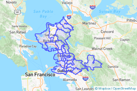 Service Area Map