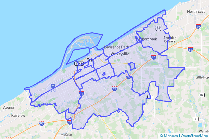 Service Area Map