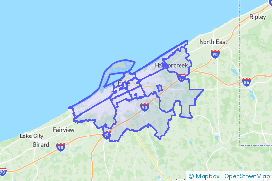 Service Area Map