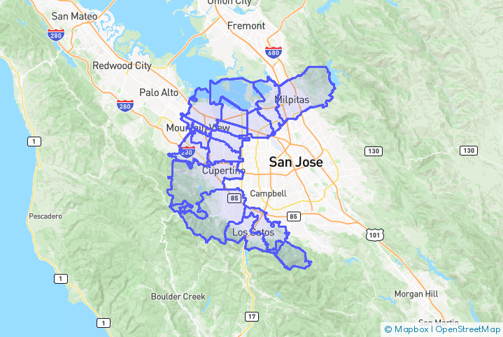 Service Area Map