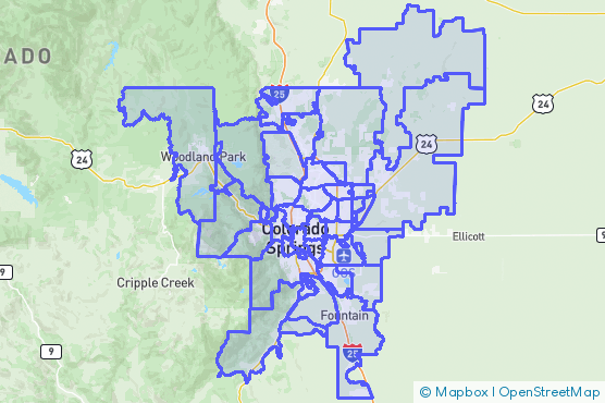 Service Area Map
