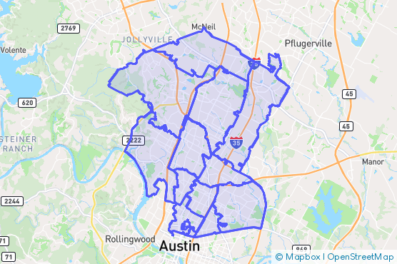 Service Area Map