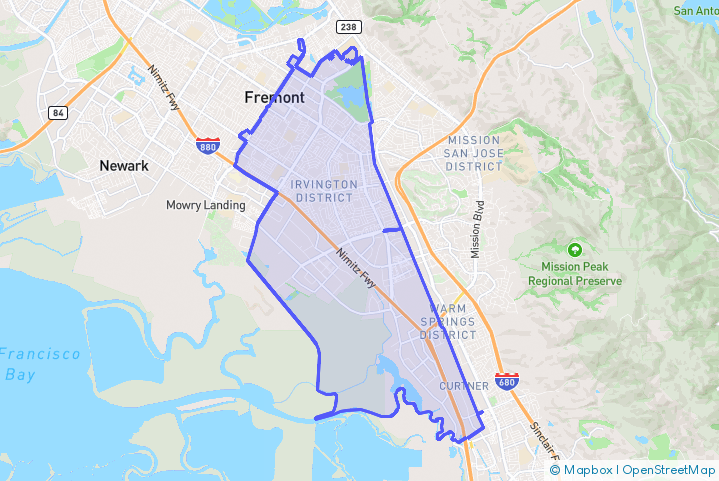 Service Area Map