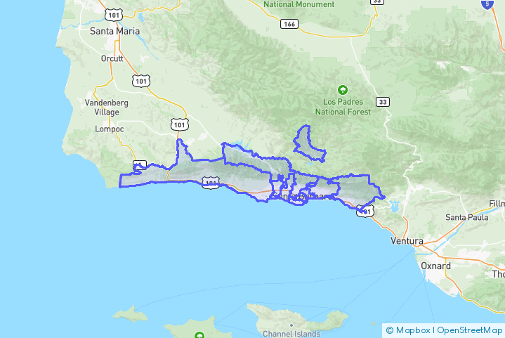 Service Area Map