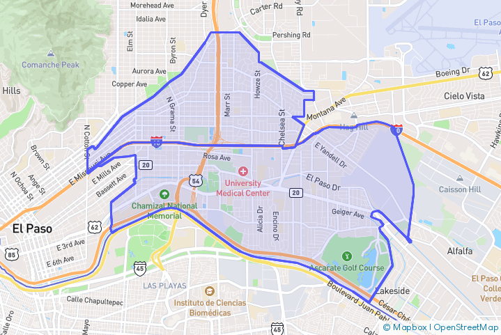 Service Area Map