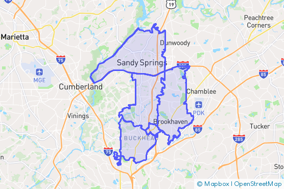 Service Area Map
