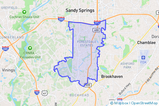 Service Area Map