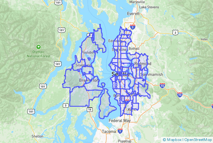 Service Area Map