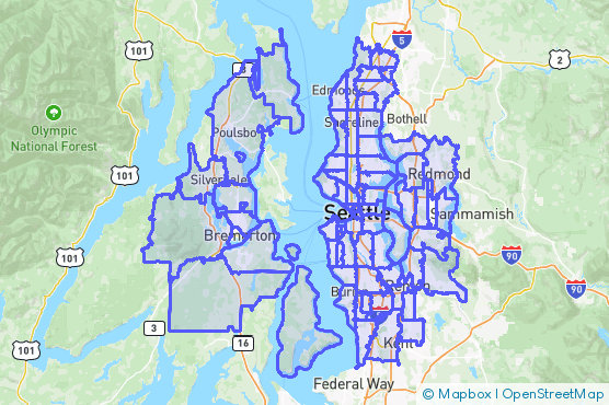 Service Area Map