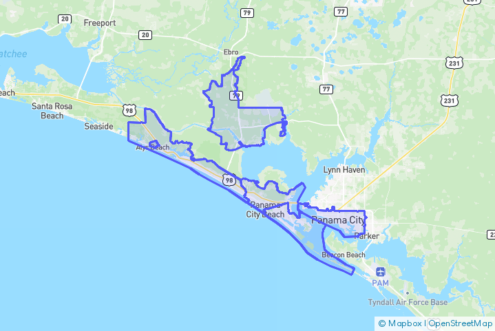 Service Area Map