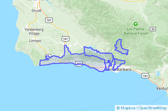 Service Area Map