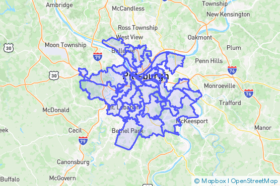 Service Area Map