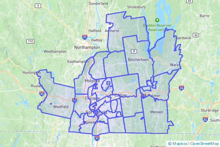 Service Area Map