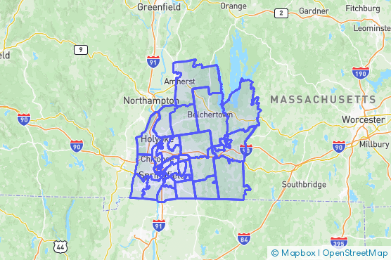 Service Area Map