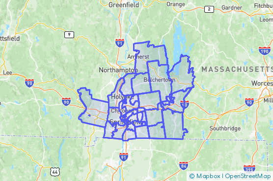 Service Area Map