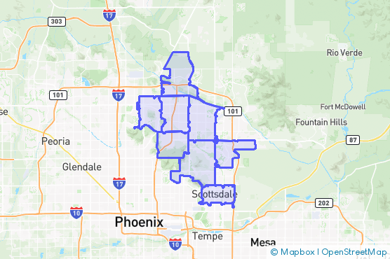 Service Area Map