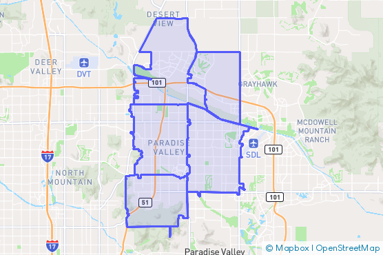 Service Area Map