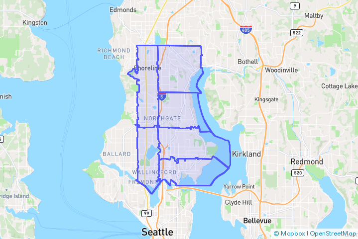 Service Area Map