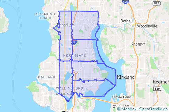 Service Area Map
