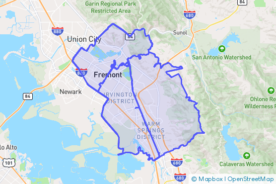 Service Area Map