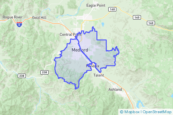 Service Area Map