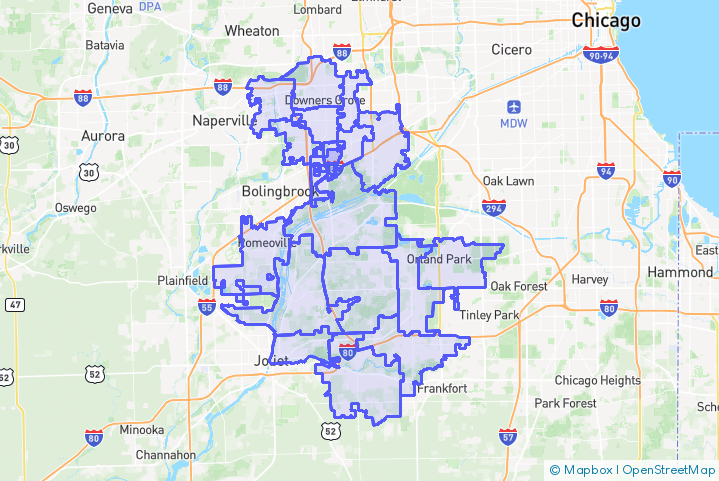 Service Area Map