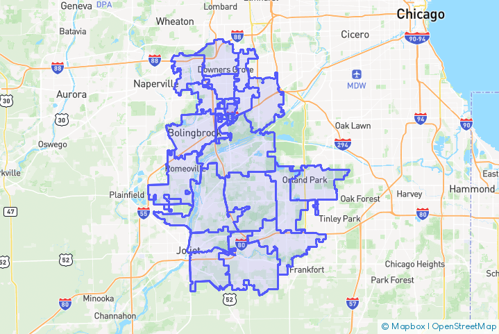 Service Area Map