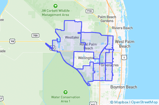 Service Area Map