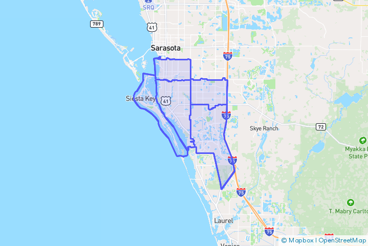 Service Area Map
