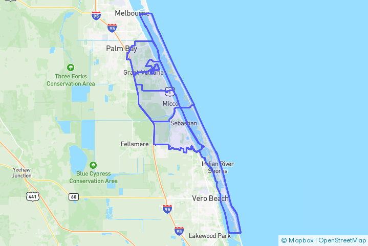 Service Area Map