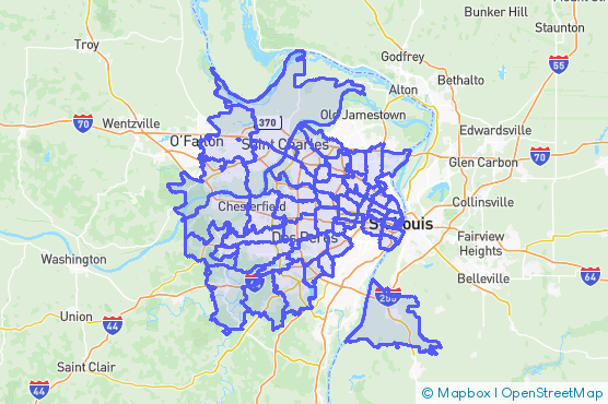 Service Area Map