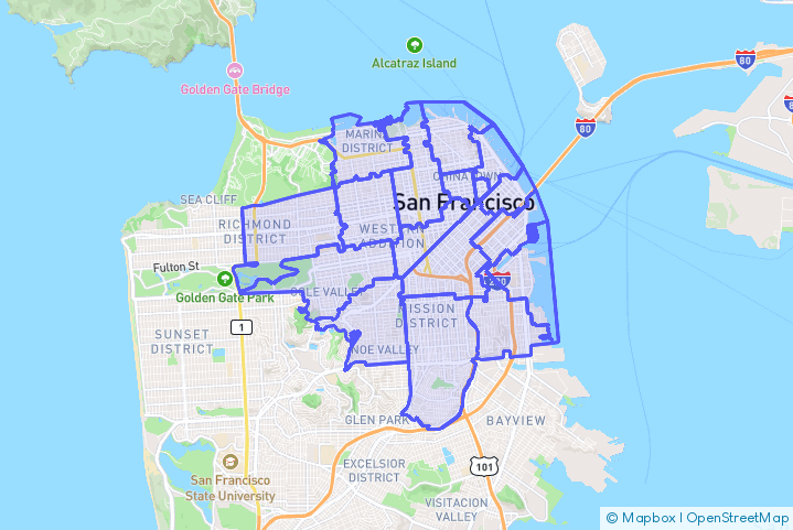Service Area Map