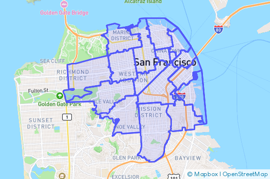 Service Area Map