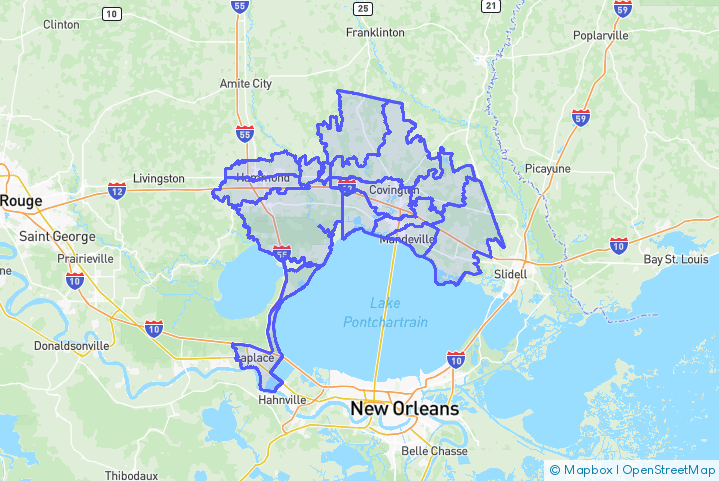 Service Area Map