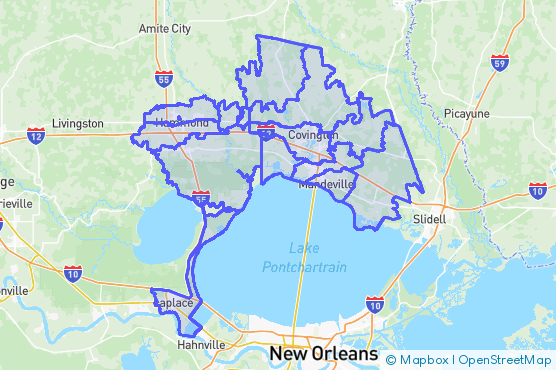 Service Area Map