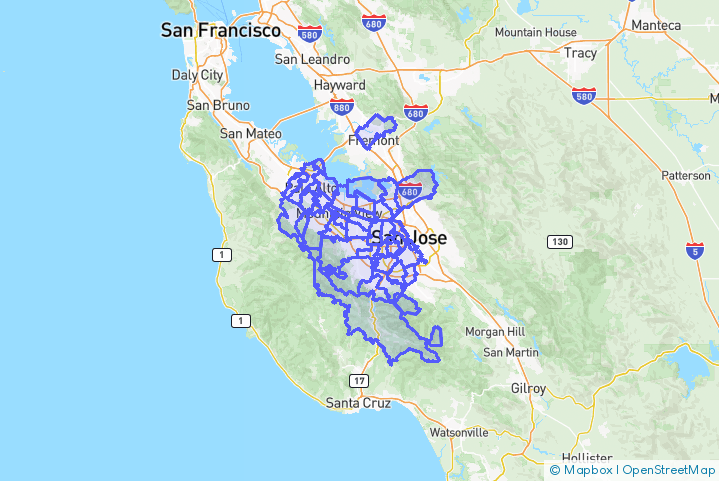 Service Area Map