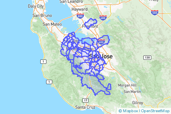 Service Area Map