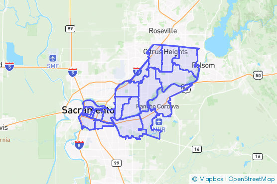 Service Area Map