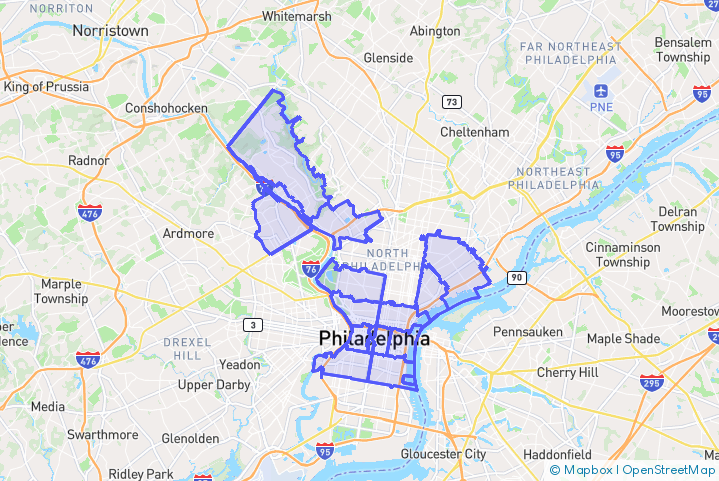 Service Area Map