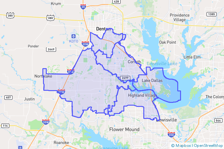 Service Area Map