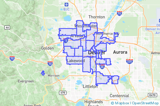 Service Area Map