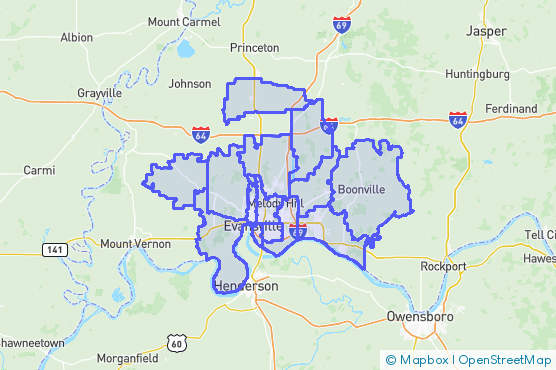 Service Area Map