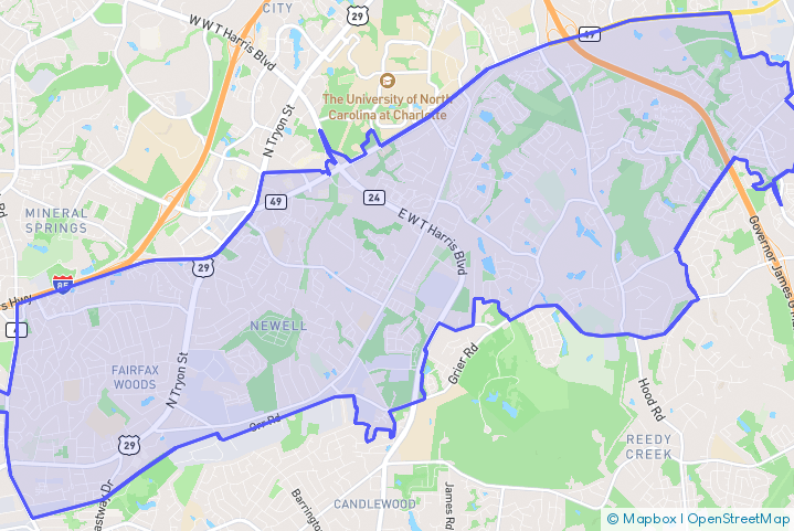 Service Area Map