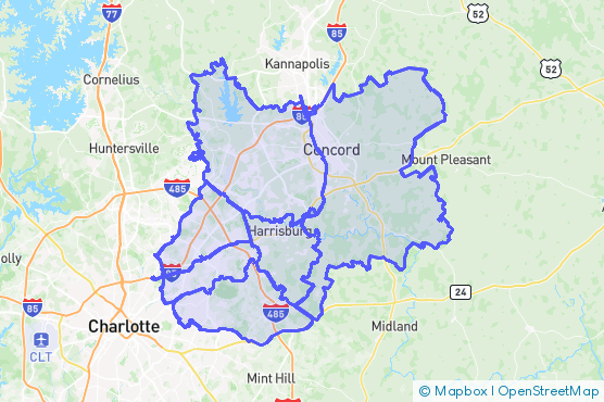 Service Area Map