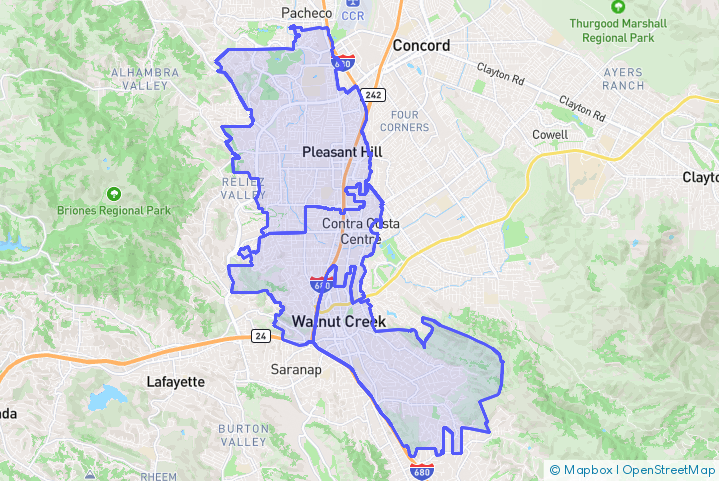 Service Area Map
