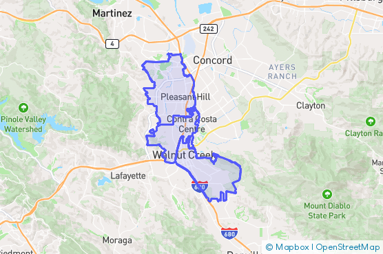 Service Area Map