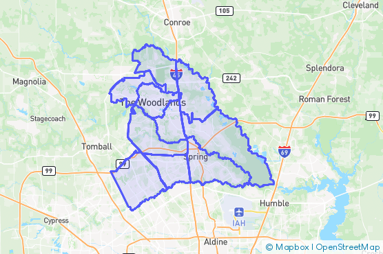Service Area Map