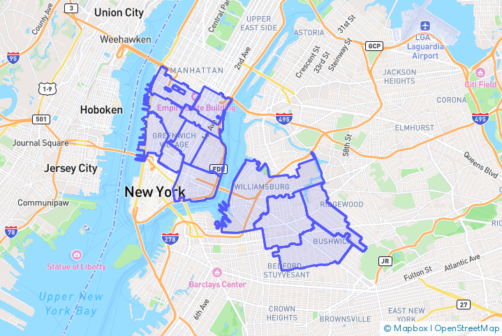 Service Area Map