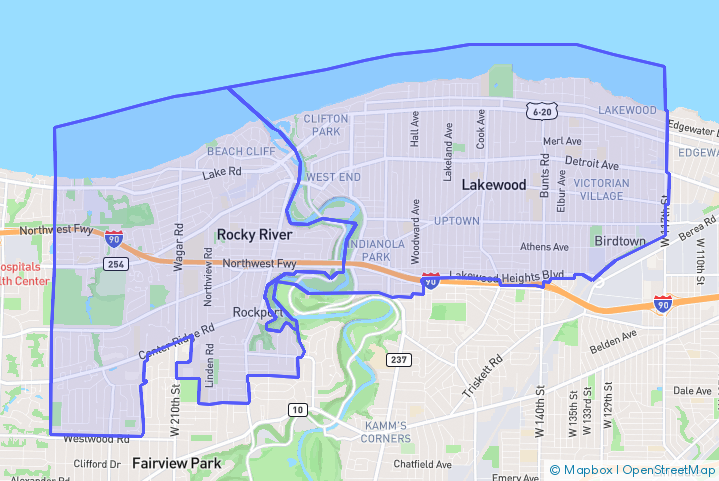 Service Area Map