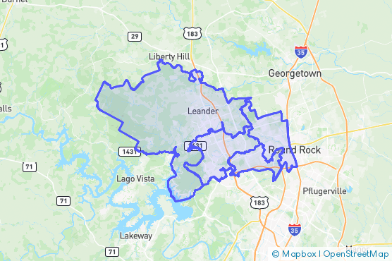 Service Area Map